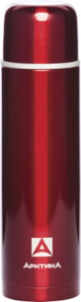 Картинка Термос бытовой "Арктика" вакуумный (для напитков), красный, 750мл. от магазина Главный Рыболовный