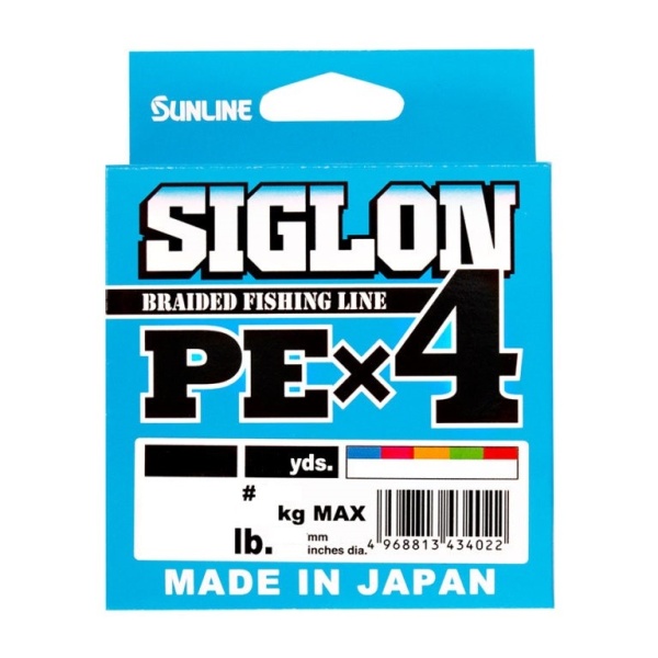 Картинка Леска плетеная Sunline Siglon PE X4 №1.5(0,209 мм/11 кг) - 150 м светло-зеленая от магазина Главный Рыболовный