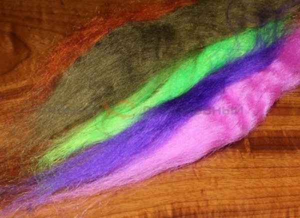 Картинка Волокна Hareline Senyo's Laser Hair 4.0 #71 Fl Hot Pink (США) от магазина Главный Рыболовный